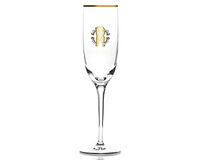 Monogramma Gold Champagne Goblet, small